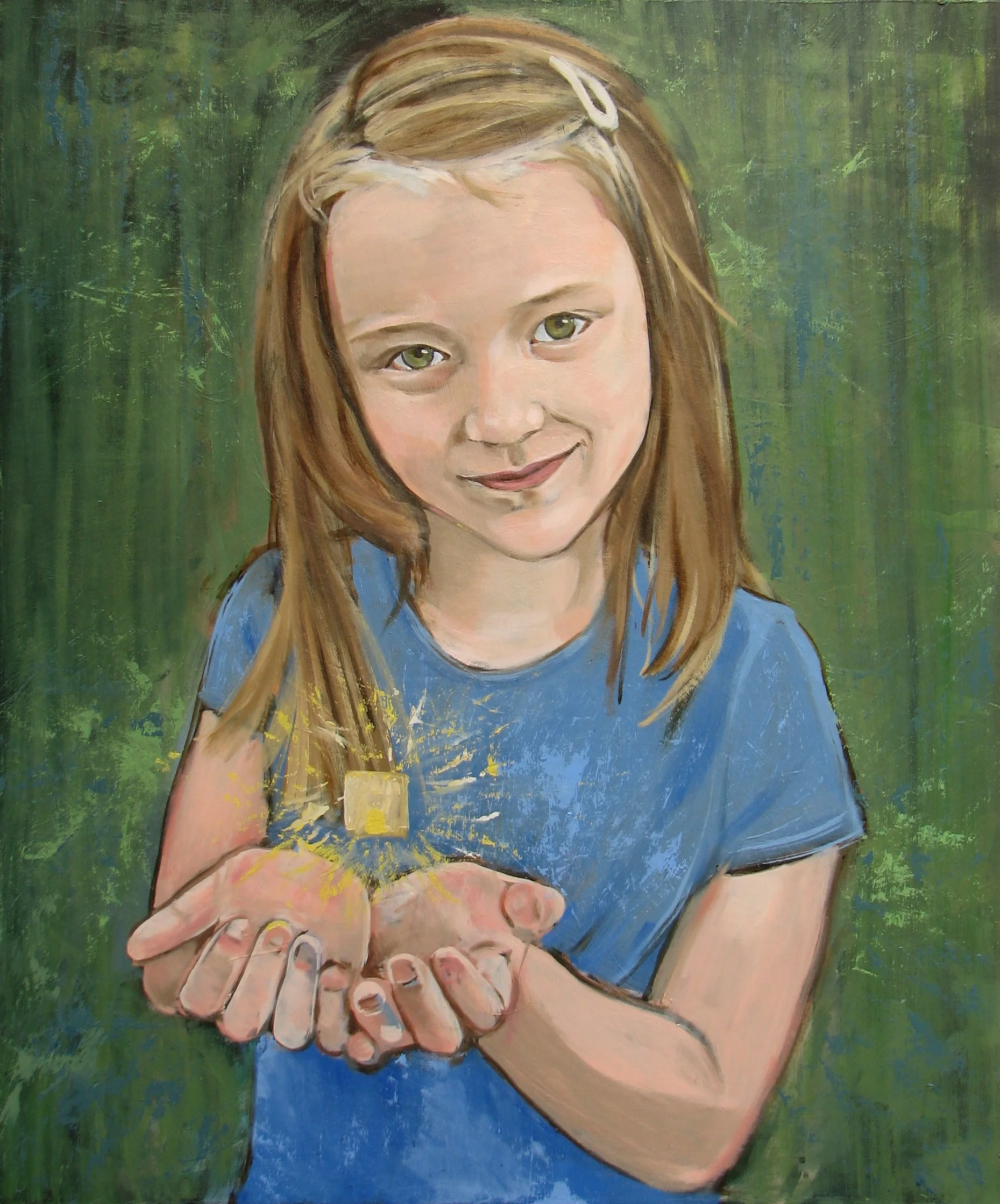 Hannah 20" x 24", oil on canvas