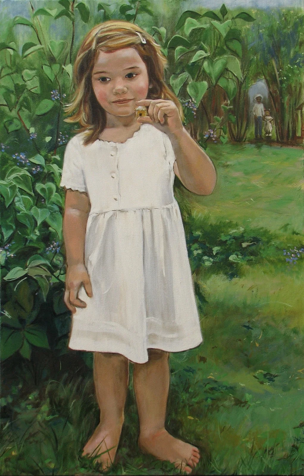 Home (Evelyn) 26" x 40", oil on canvas