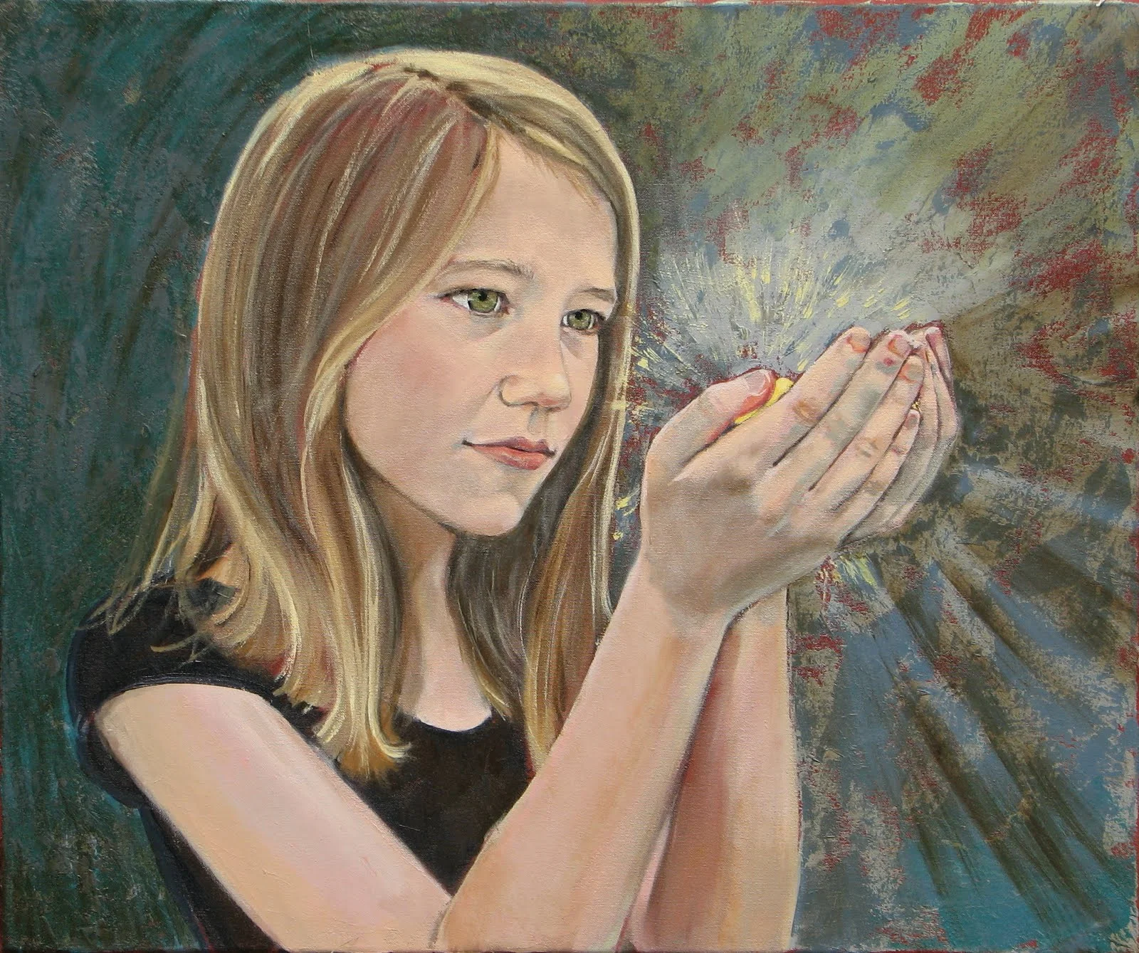 Grace 20" x 24", oil on canvas
