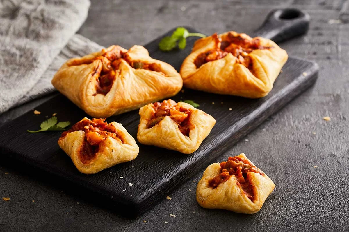 Caliente! The fiery Chicken Fajita Jambon! — Golden Bake