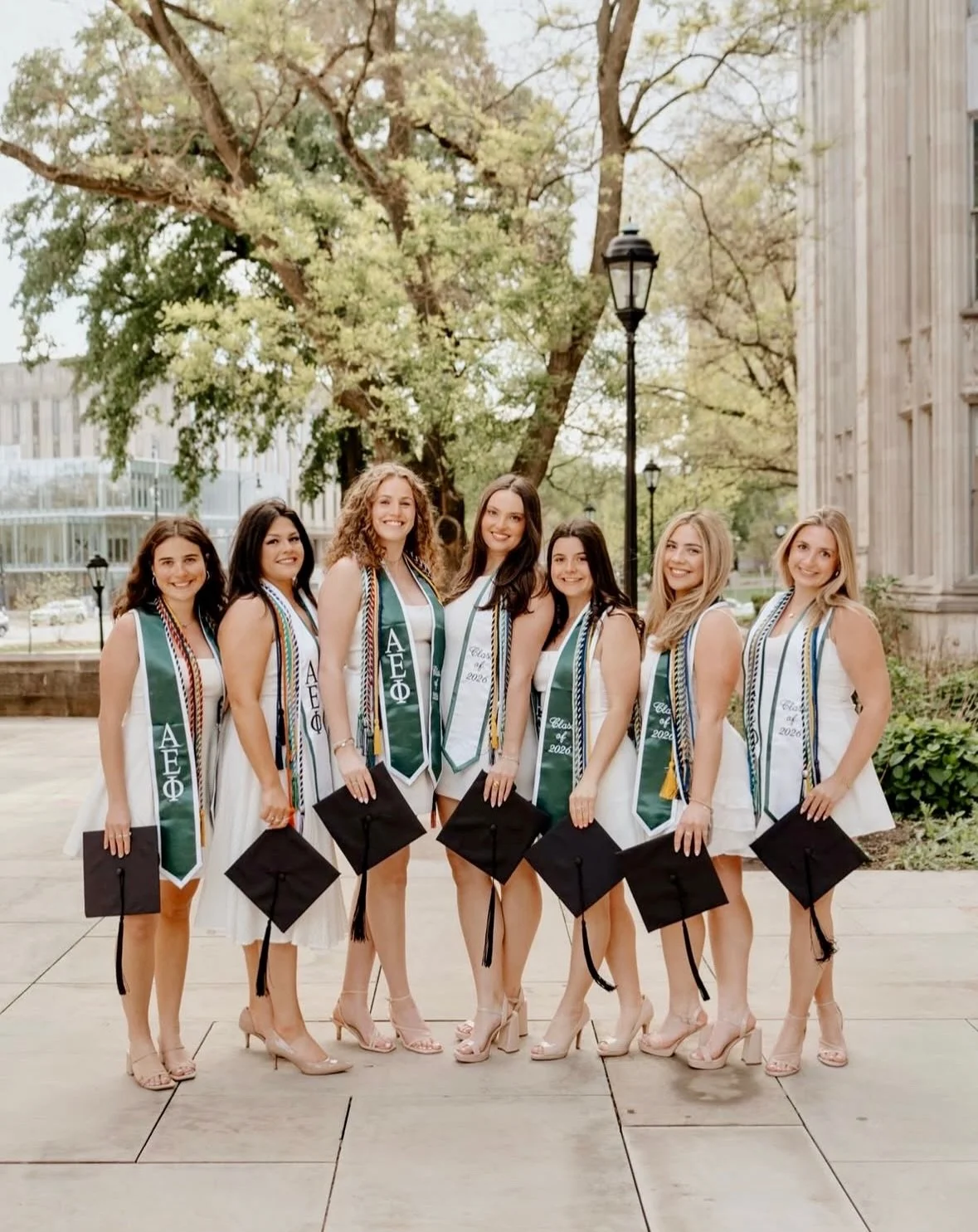 Once a phi, forever a phi 💚

It&rsquo;s grad season and AEPhi is shouting a HUGE congratulations to each and every one of our seniors! 

College isn&rsquo;t easy, but having sisters by your side can make it so much better. Graduating is a huge deal 