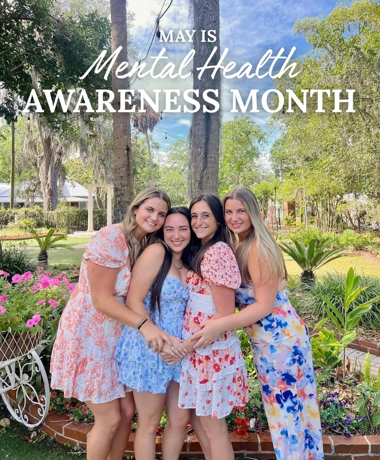 May is Mental Health Awareness Month, but the heart of our sisterhood is checking in every single day. Creating a space where it&rsquo;s okay to not be okay is our greatest strength. Take a moment to reach out, listen, and hold space for each other. 