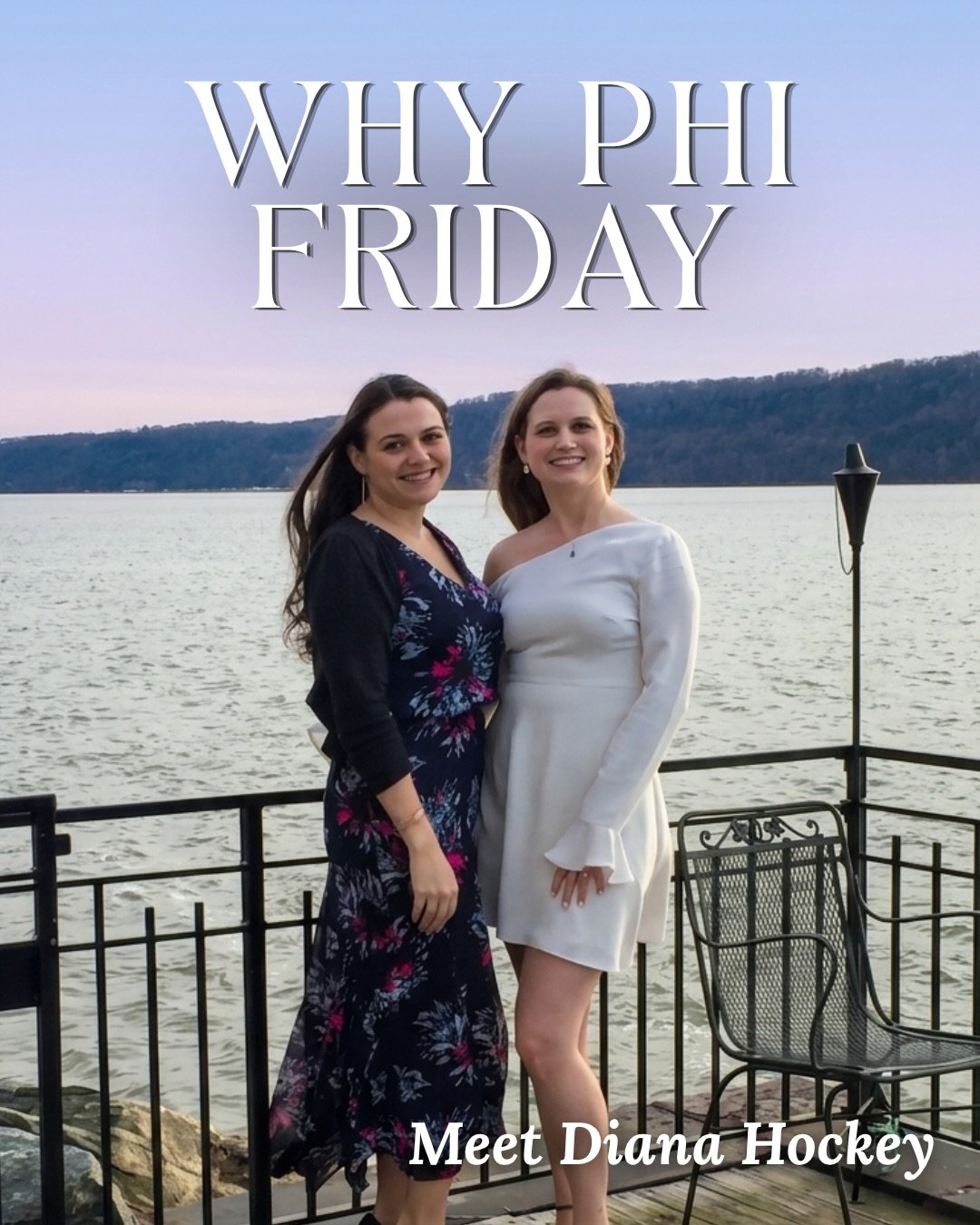 🌟Why Phi Friday🌟

This week, we&rsquo;re excited to feature Diana Hockey from the Epsilon Theta chapter at American University, class of 2013! 💚

Follow along each week as we celebrate the Phis who lead with heart and purpose. 💫