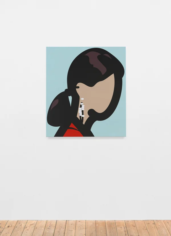 Julian Opie. Womanwithhoopearrings_600.jpg