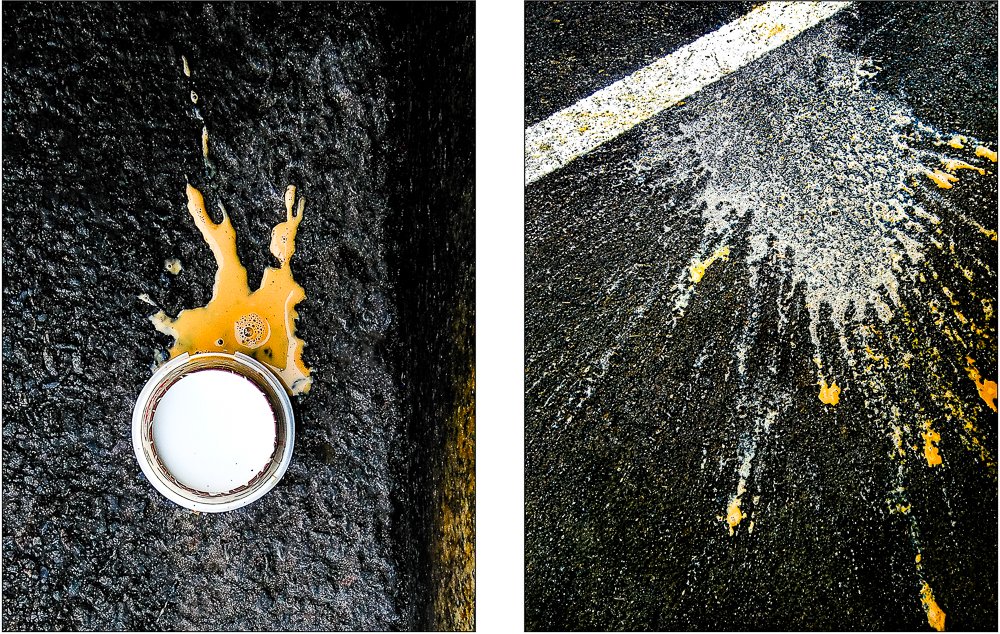 Susan Bowen - "Spills Diptych 08" (Copy)