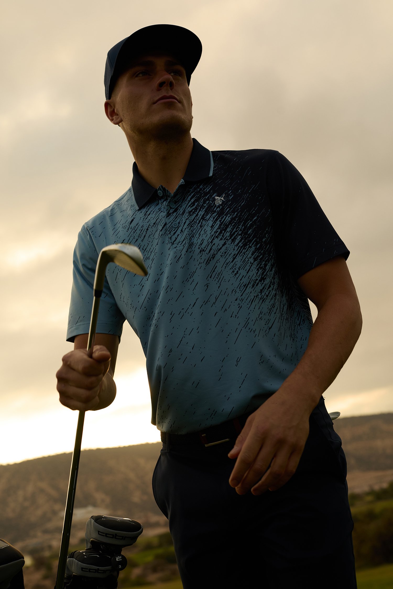 Summer 2026 Puma Golf sportswear lifestyle fashion campaign photography. Photographed by Manchester and London based freelance photographer Robert Binder. 

