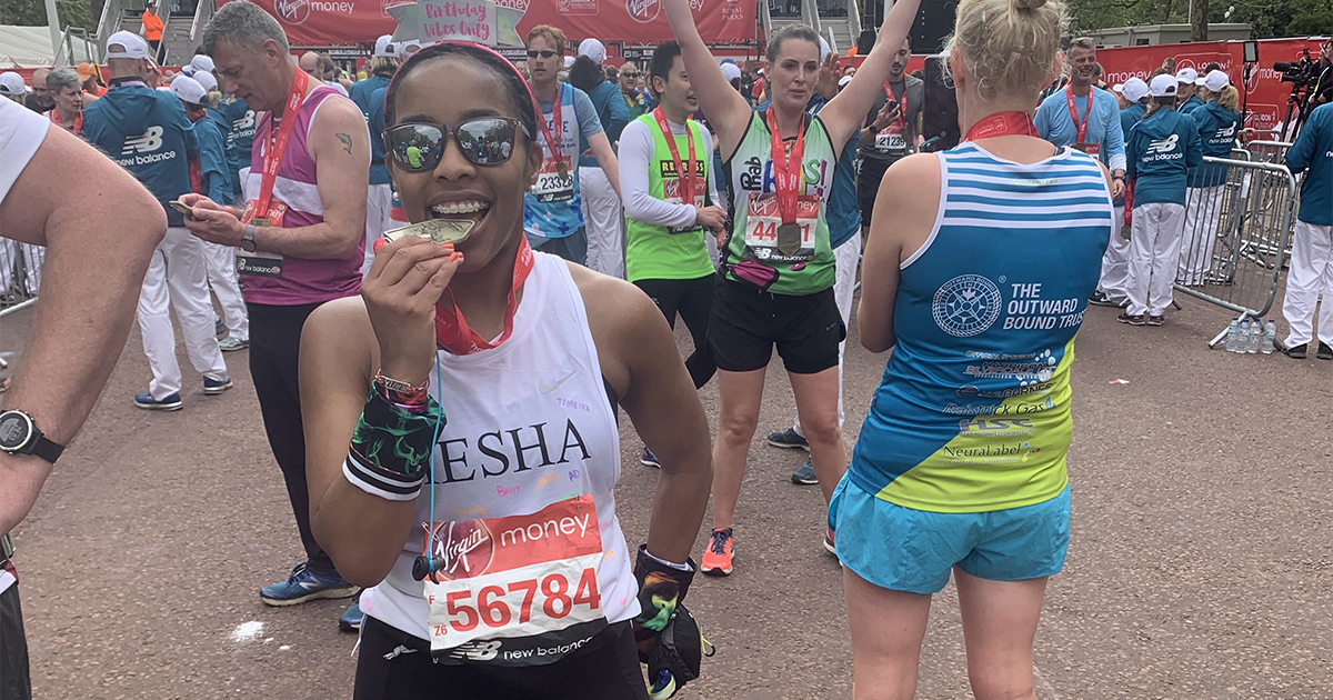 GRLs Who Race: Iesha Pankey and the London Marathon