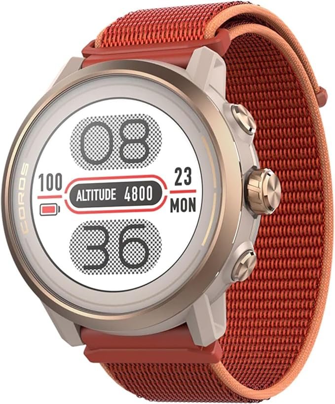 COROS APEX 2 Outdoor GPS Watch, 1.2" Sapphire Titanium