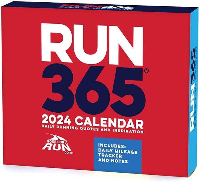 Gone for a Run 2024 Runner's Daily Desk Calendar