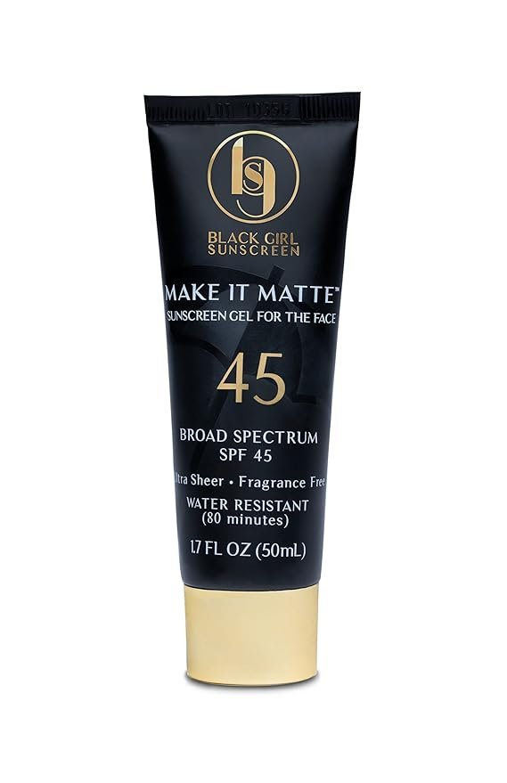 Bissport BlackGirlSunscreen Make It Matte TM SPF 45 Sunscreen