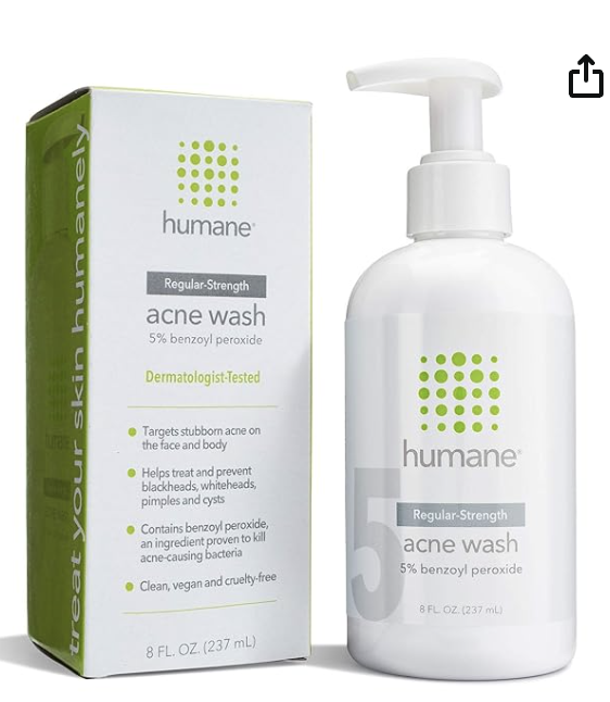 humane Regular-Strength Acne Wash