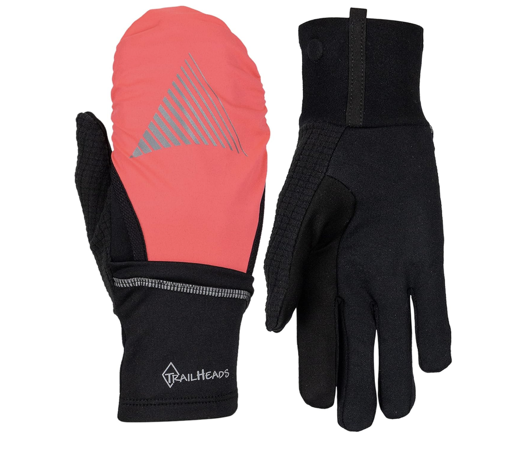 TrailHeads Women's Touchscreen Convertible Running Gloves