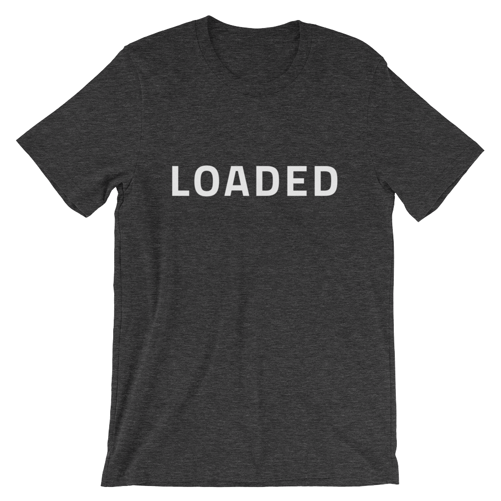 T-Shirt-Front---Loaded_w_T-Shirt-Front---LockedLoaded_w_T-Shirt-Back-W_w_pr_mockup_Front_Wrinkled_Dark-Grey-Heather.png
