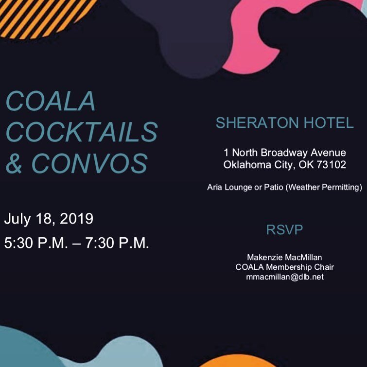 Don&rsquo;t forget to RSVP for our upcoming Cocktails &amp; Conversation this Thursday at The Sheridan. Hope to see you there!