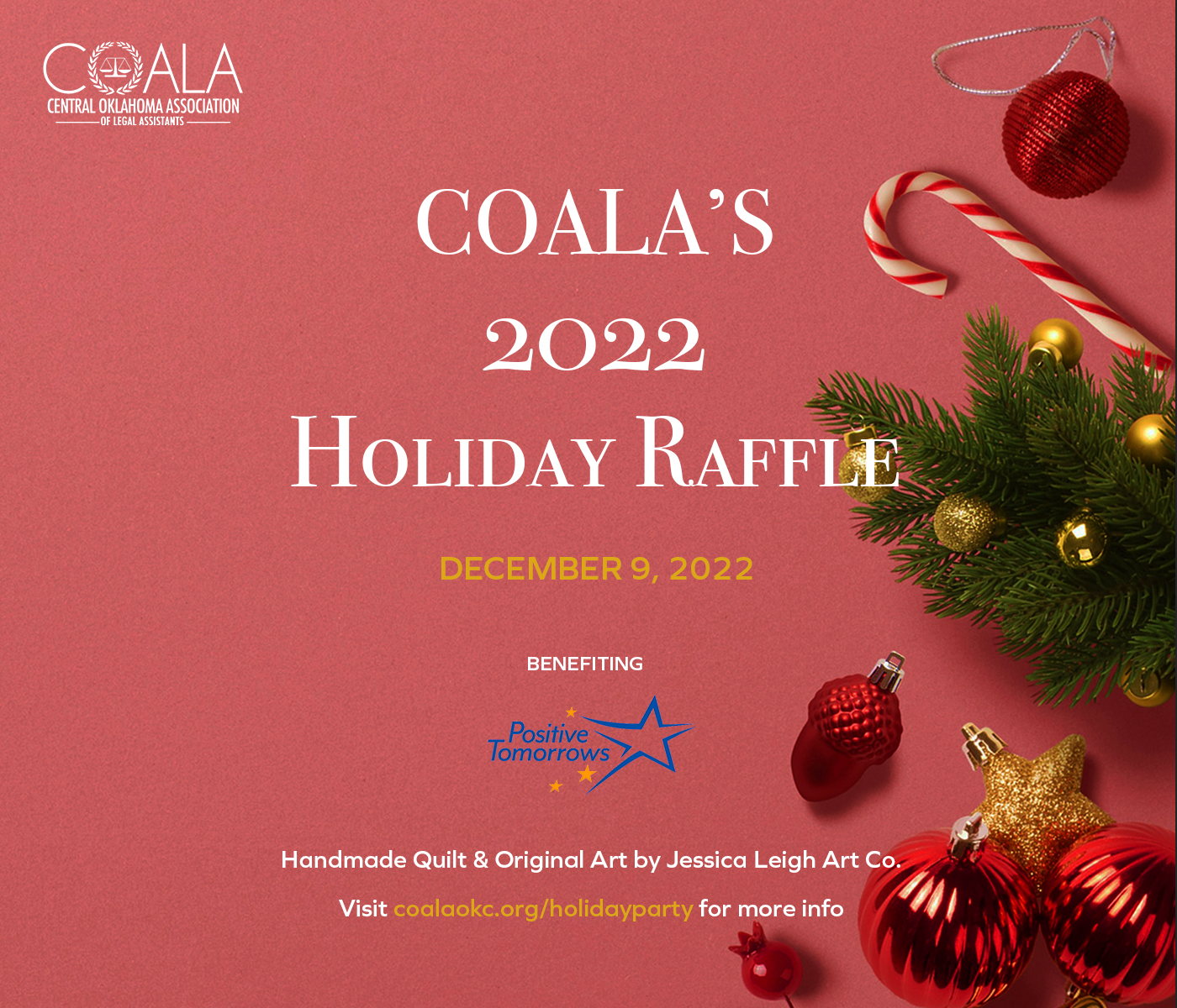 COALA'S 2022 Holiday Party and Raffle