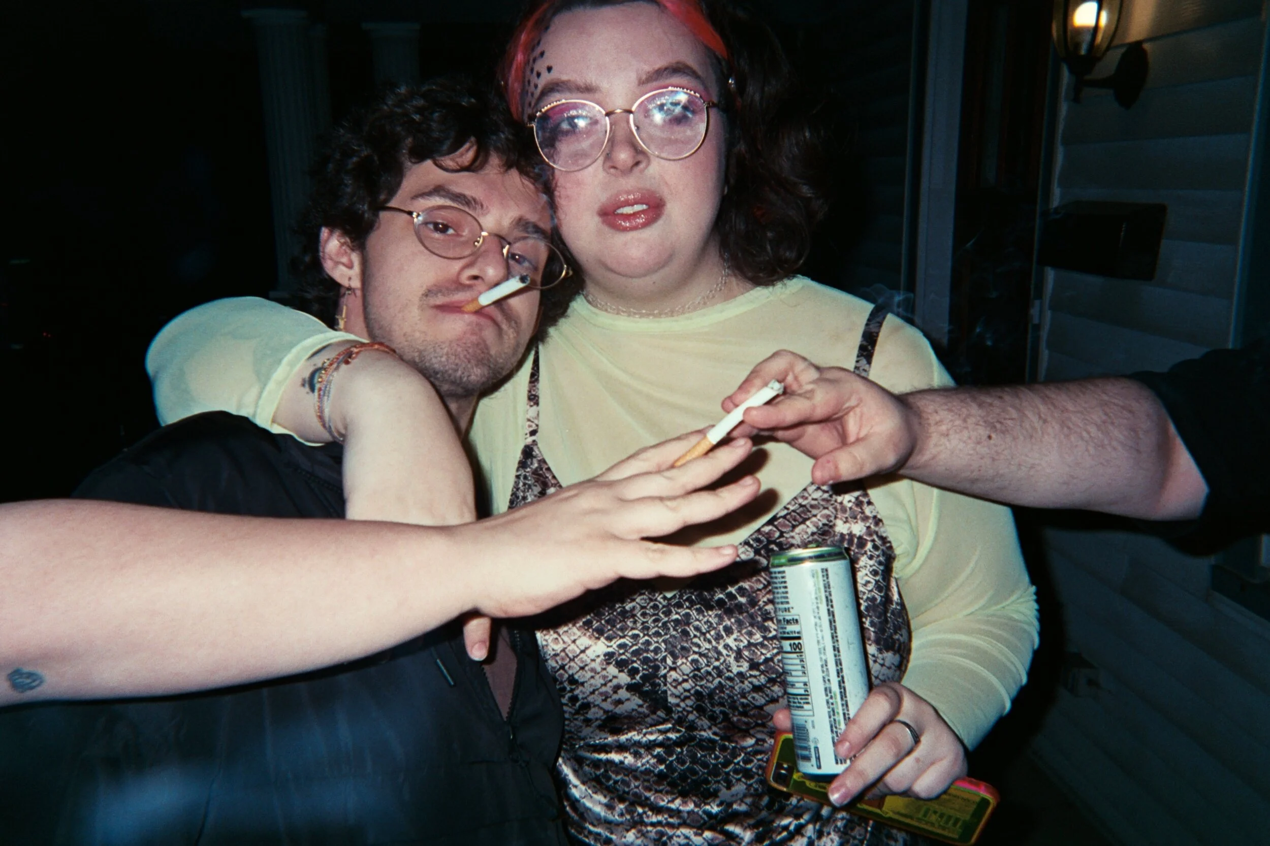 dave & olivia on new year's eve, dec 2019