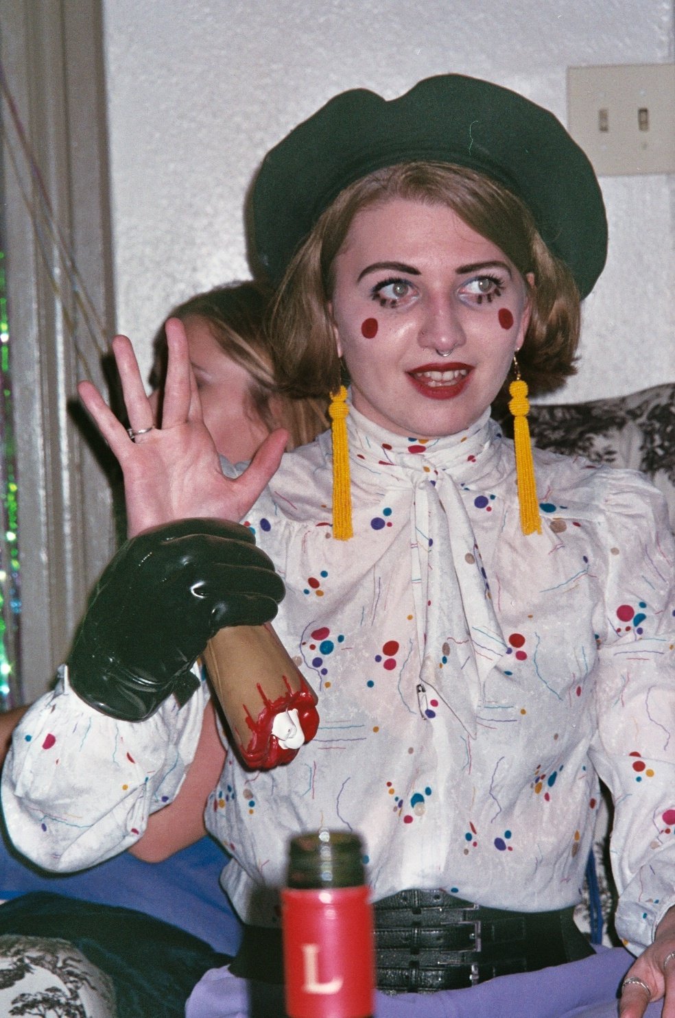 saoirse on halloween, oct 2018