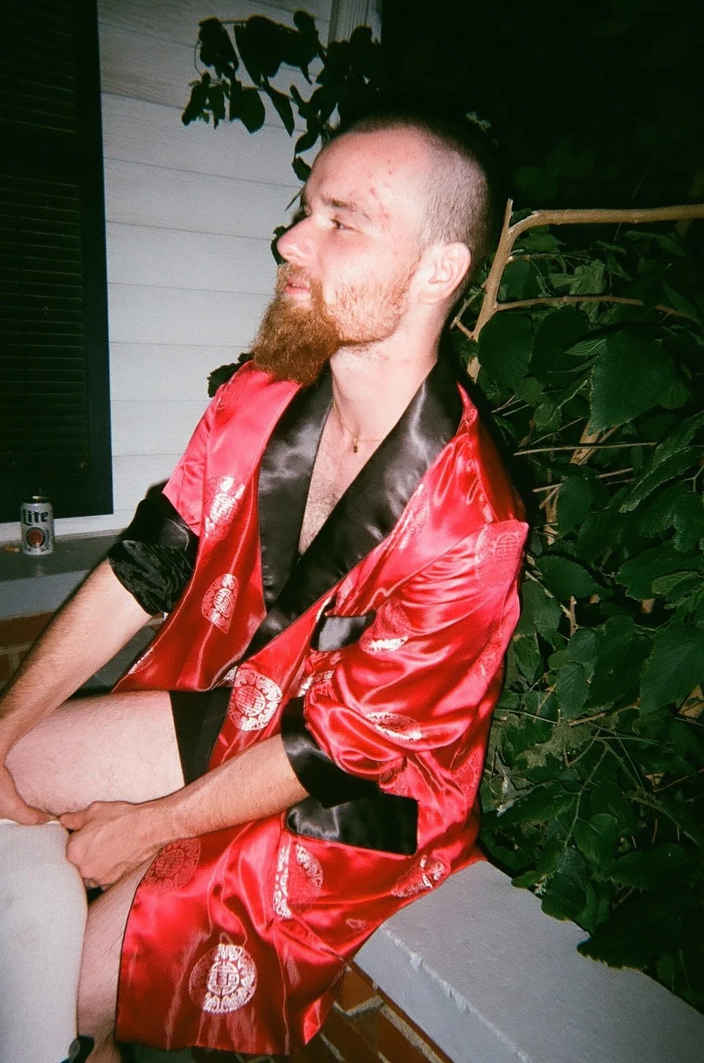 mikey in silk, june 2017