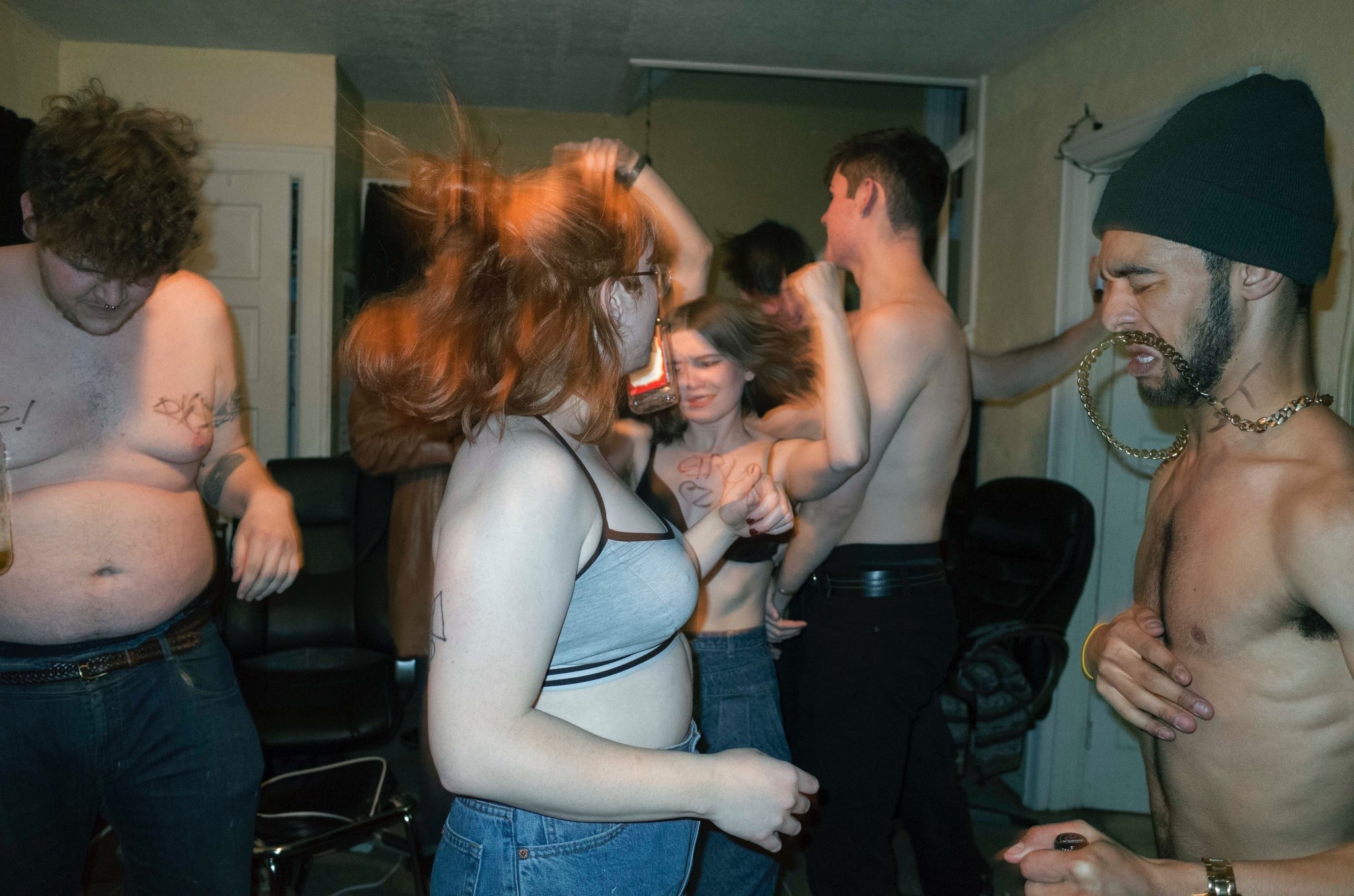 huffman shirtless christmas ii, dec 2017