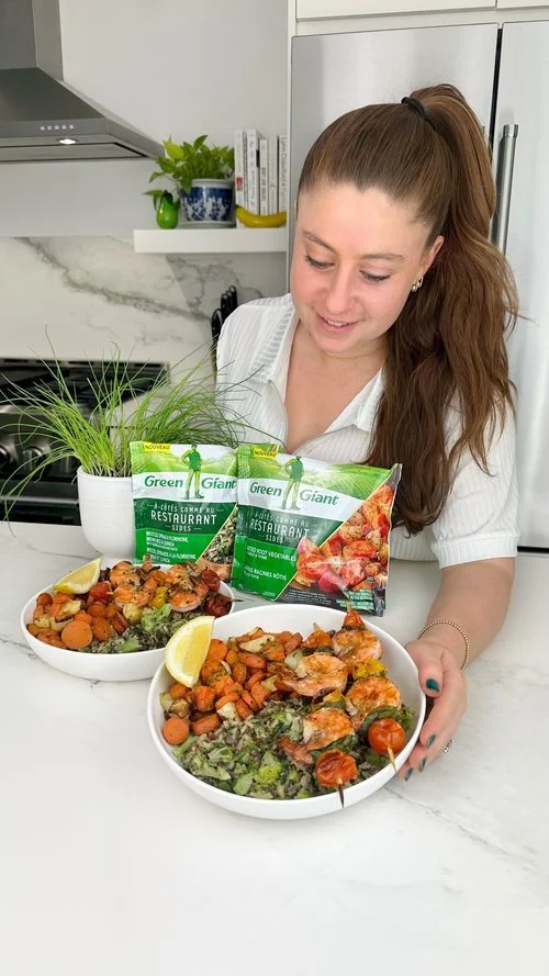Recipe: Easy Shrimp Grain Bowl with Green Giant Restaurant Sides