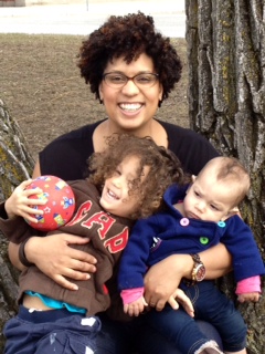 kara with sebastian & mia
