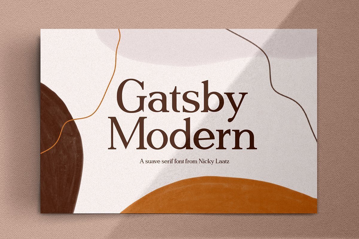 Serif Font Gatsby Modern