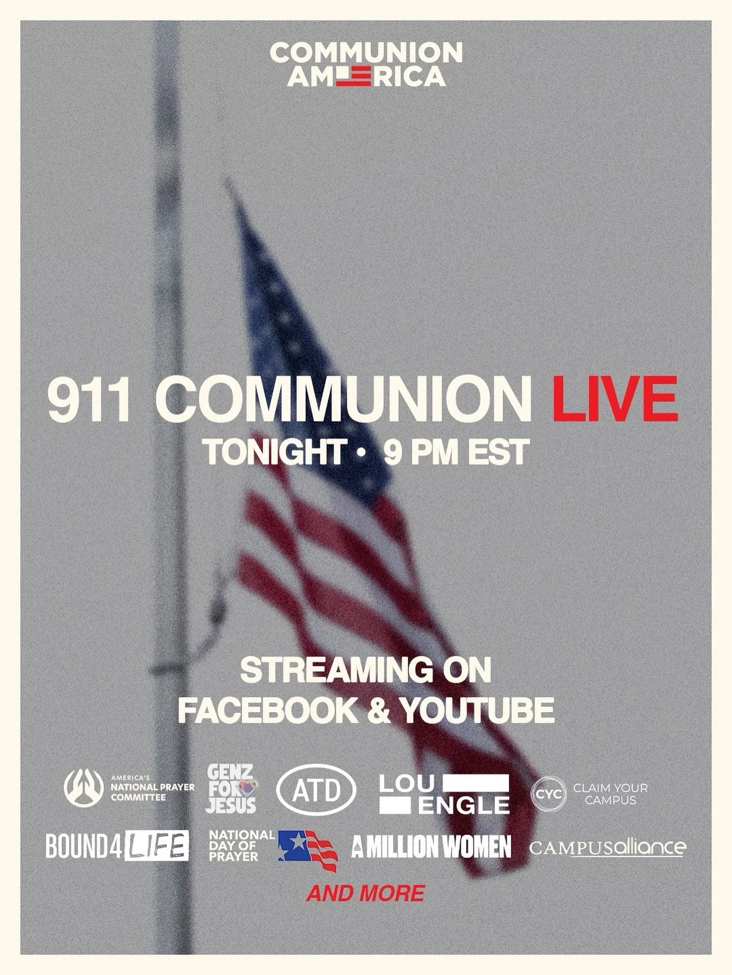 Please join us tonight for this emergency live stream response. We must plead the better blood! Streaming LINK IN BIO.