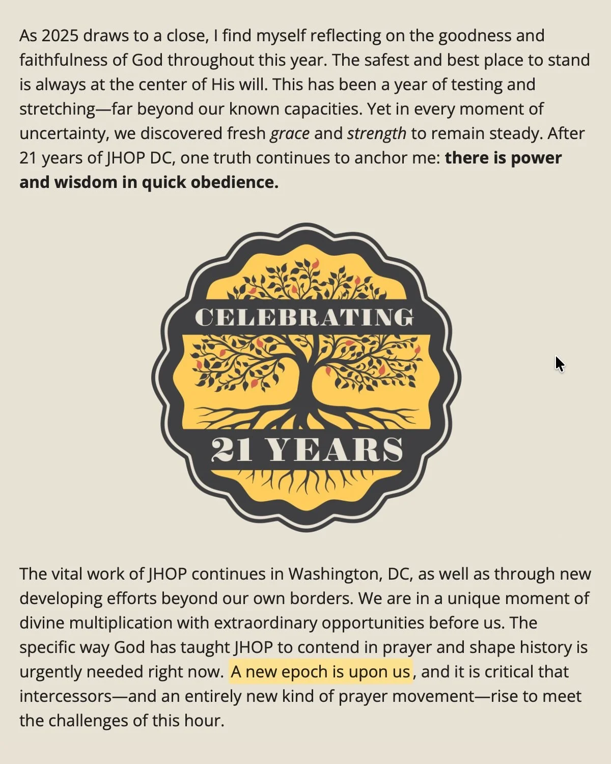 A recent message from Executive Director @mattlockett. Would you prayerfully consider partnering with us at this critical time?