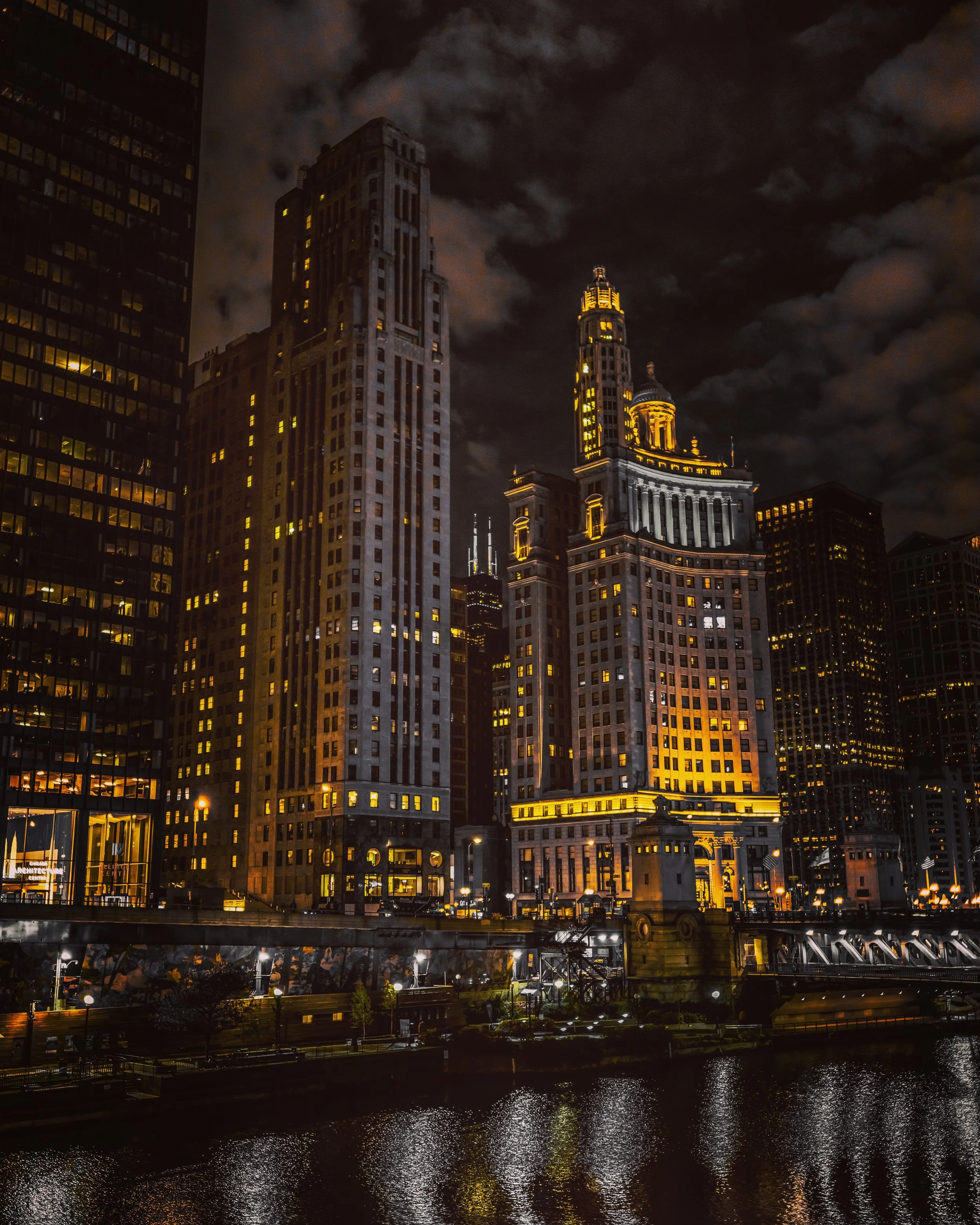 Chicago At Night.JPG