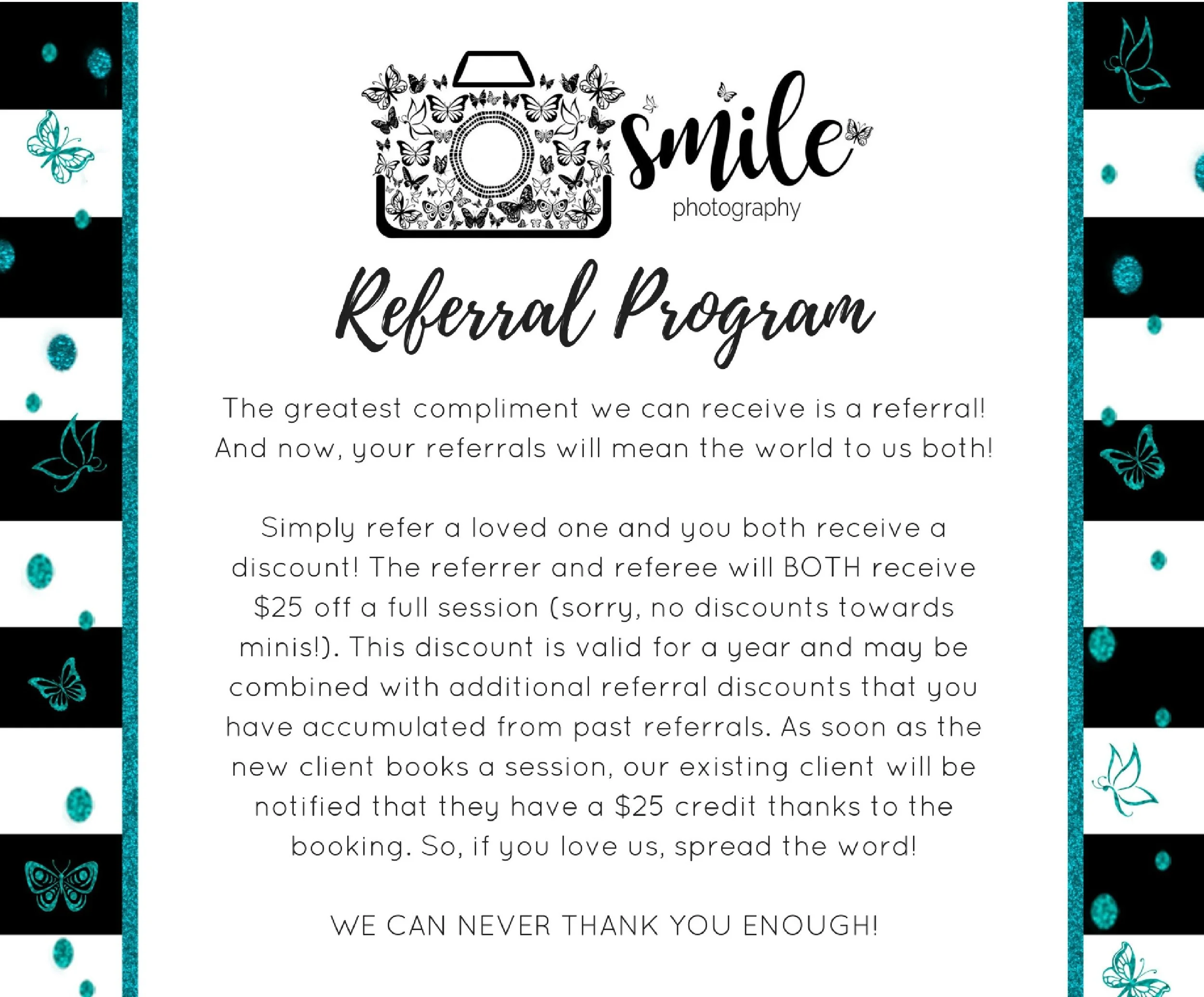 Referral Program | South Jersey Photographer | Jersey Shore