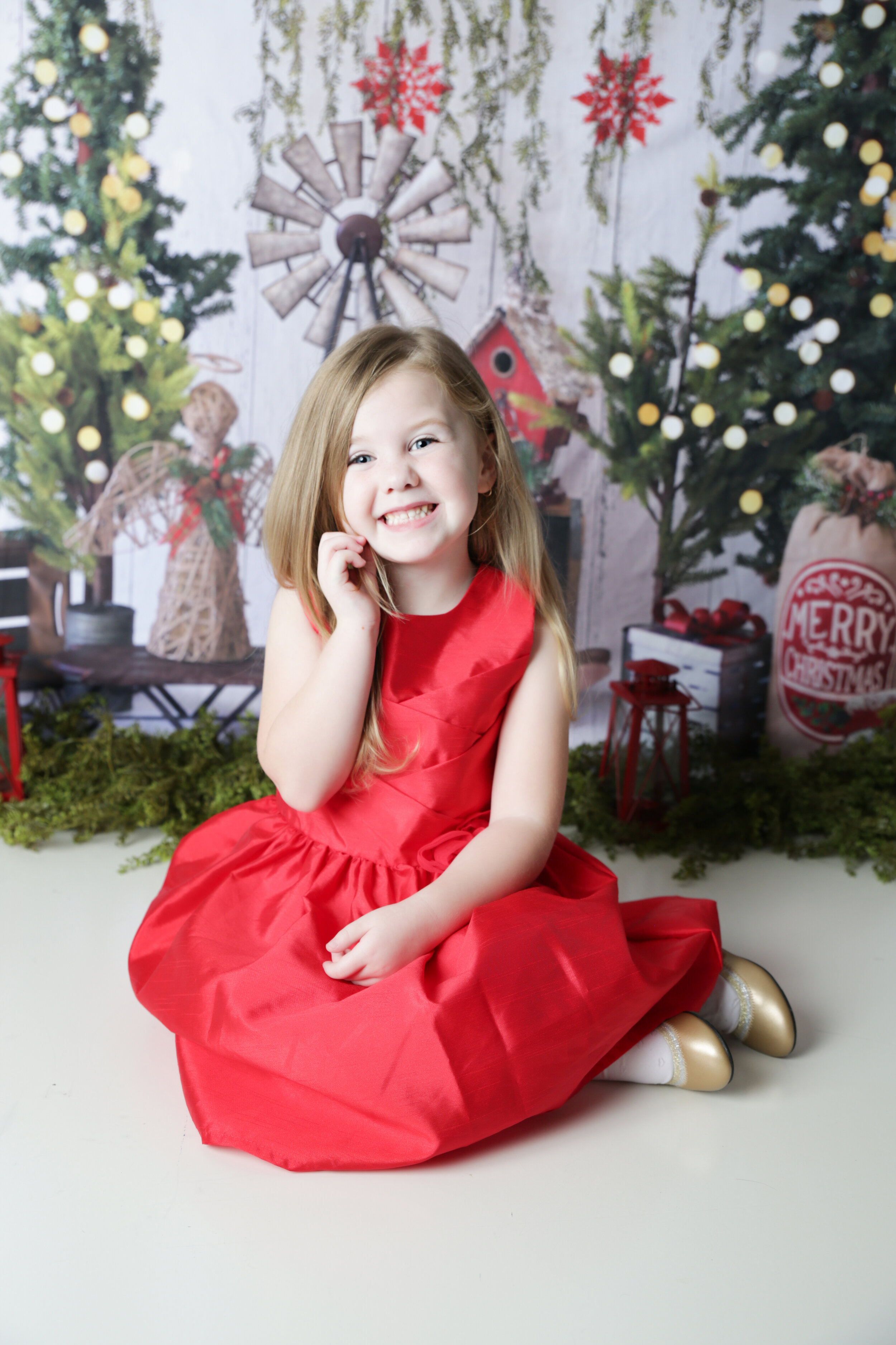 Studio Christmas Mini Session Jersey Shore Child Photographer