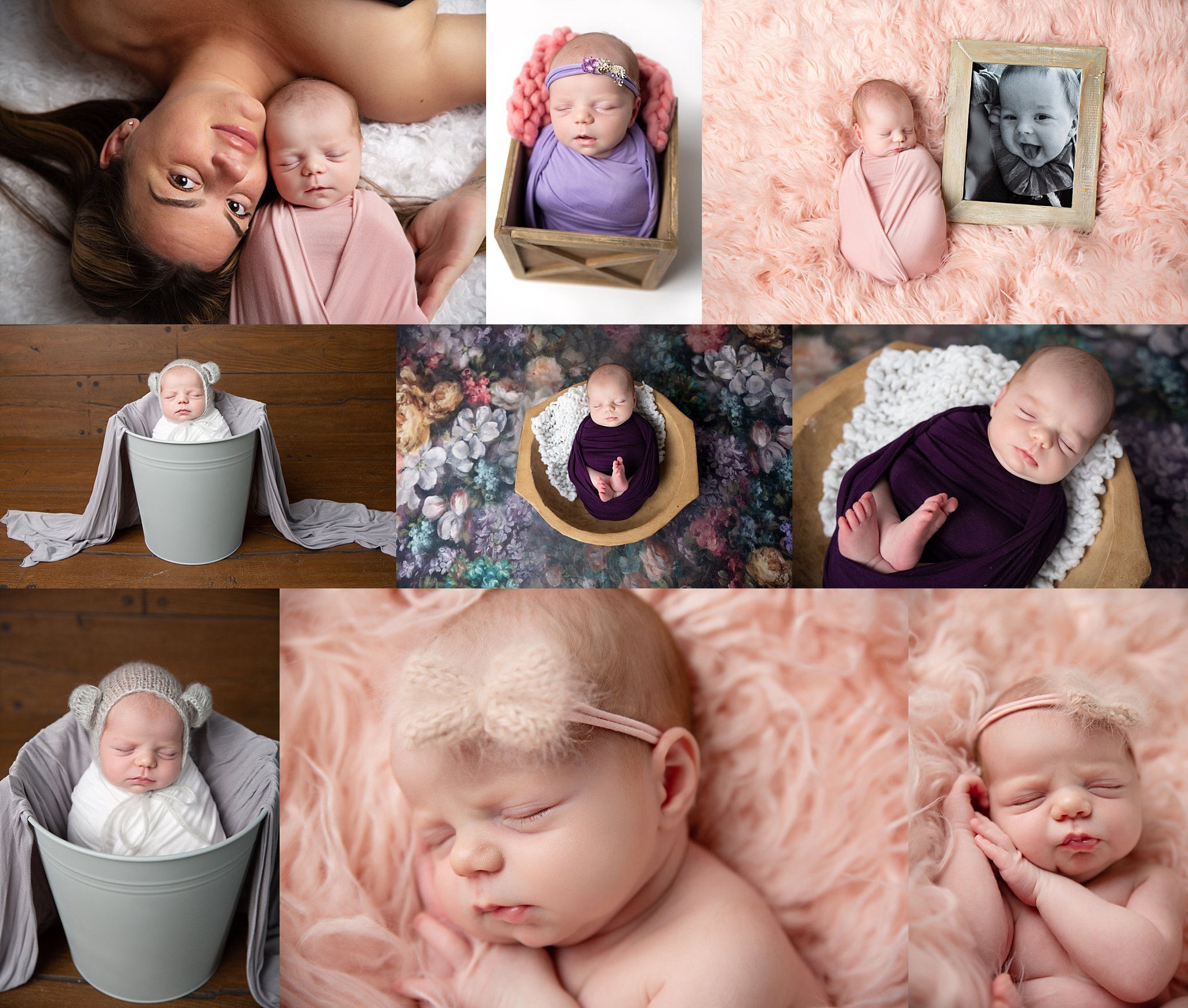 Indoor Studio Newborn Photography Ocean County NJ