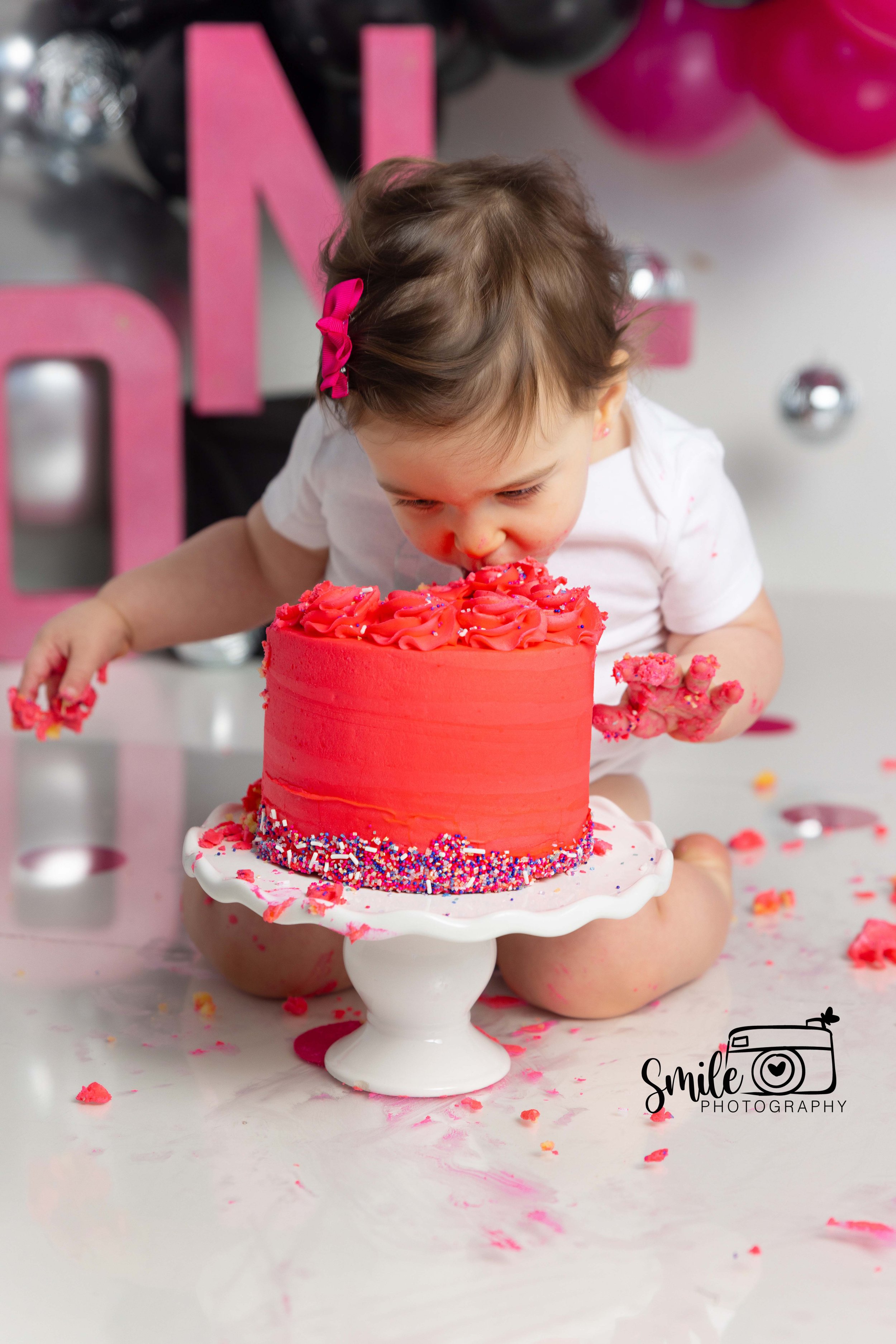 First Birthday Cake Smash Photography Ocean County NJ