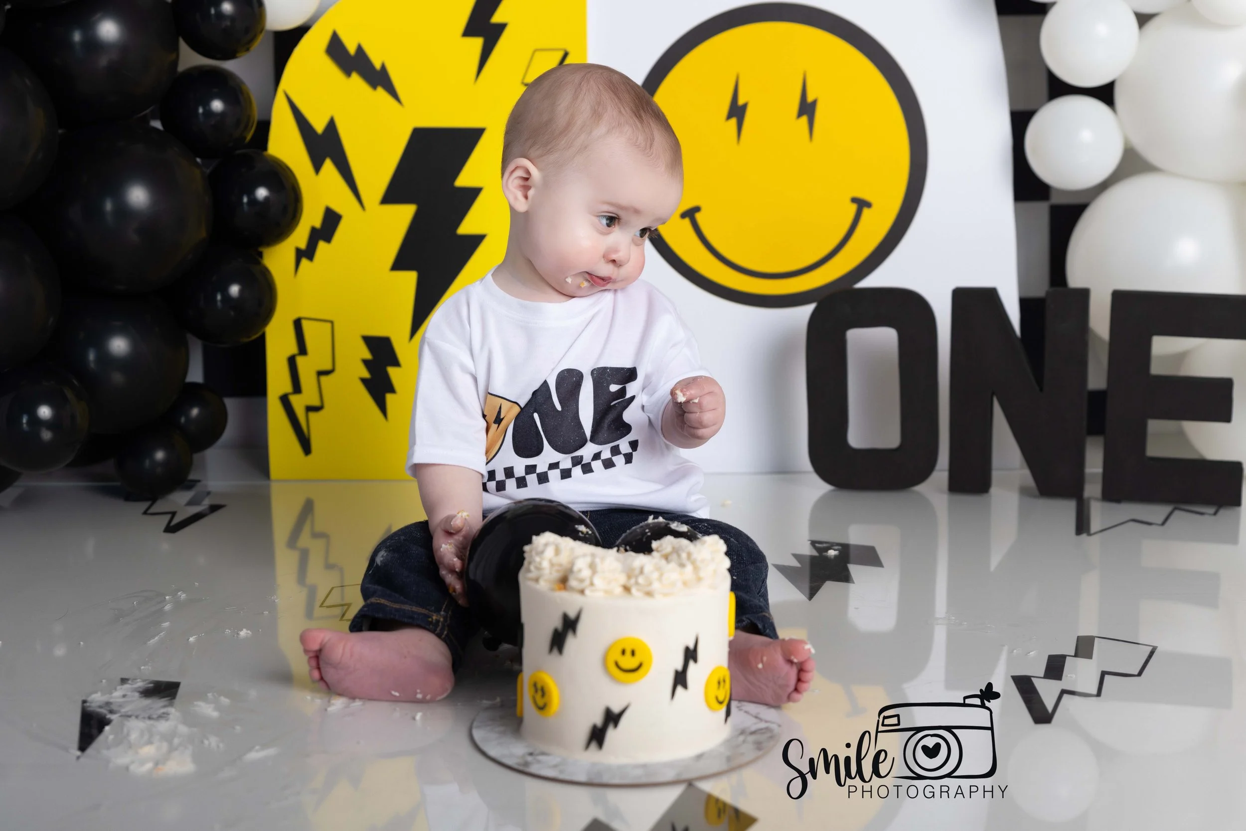 First Birthday Cake Smash Photography Ocean County NJ