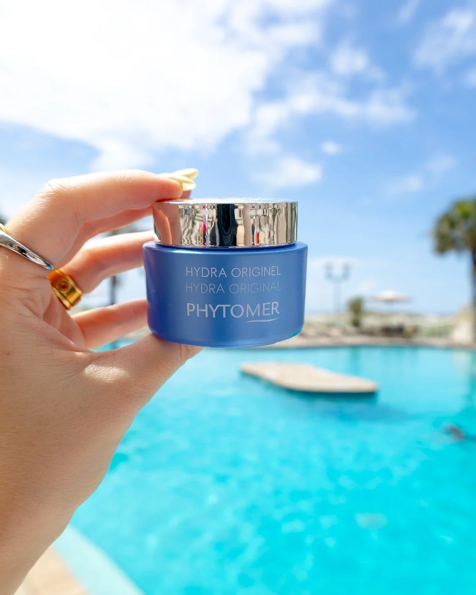 That fresh, hydrated feeling after a great facial?

Phytomer&rsquo;s Hydra Original Cream helps you keep it going&mdash;featuring a lightweight texture and marine-based ingredients designed for lasting hydration.
Shop in store at Aqua Spa.