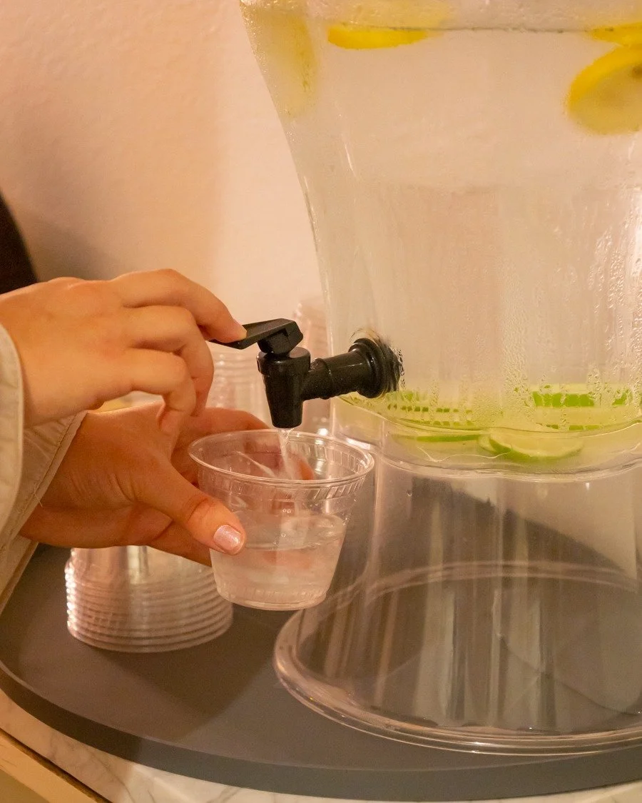 Spa Tips for a Better Experience 🌿

Hydration is key to getting the most out of your spa day. Drinking water before and after your service helps support circulation, ease muscle recovery, and leave you feeling even more refreshed&mdash;especially af