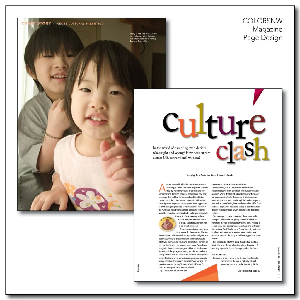 Page Design - ColorsNW Magazine
