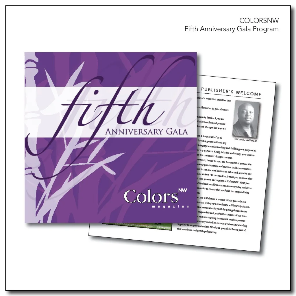 ColorsNW Fifth Anniversary Program