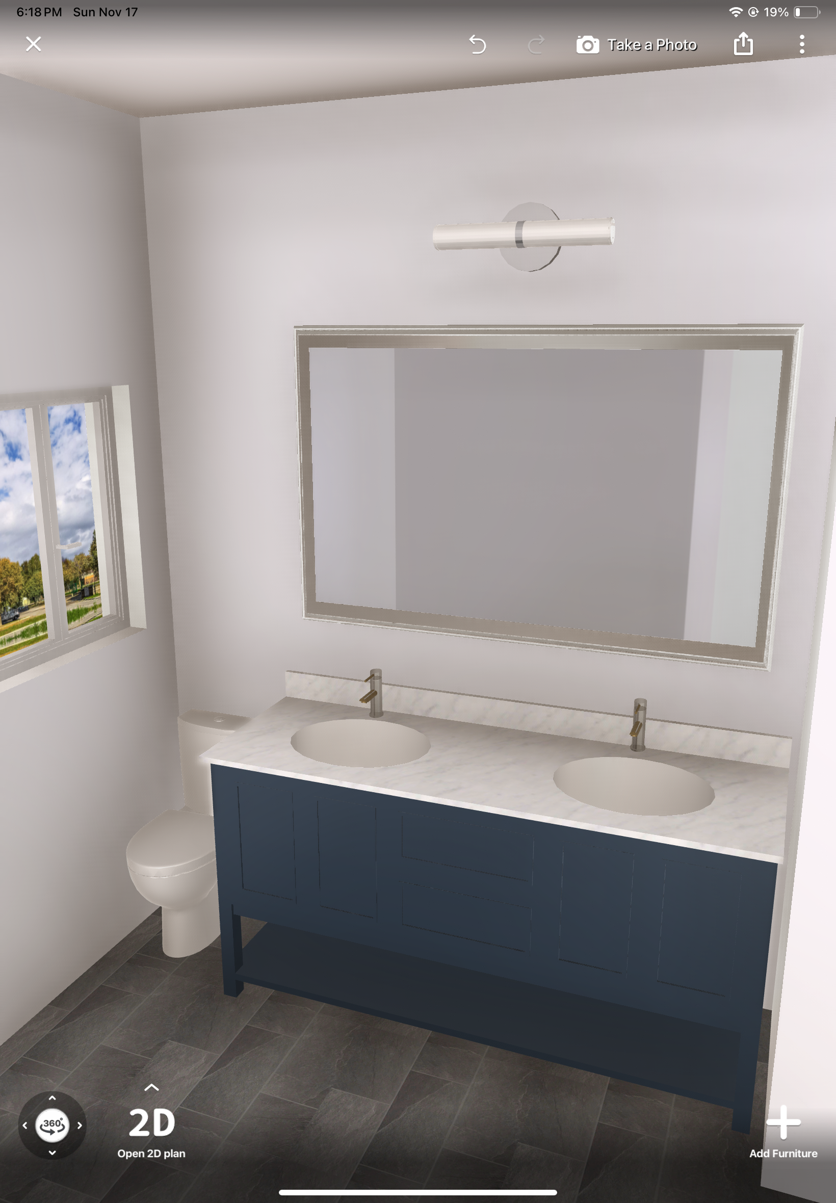  Digital mockup of space 