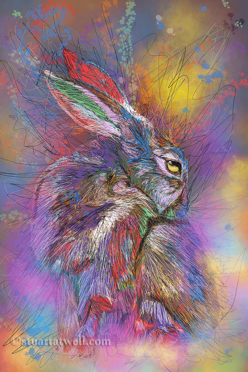 WATCHFUL - Small (30cm x 45cm) £95 - Large (45cm x 68cm) £145