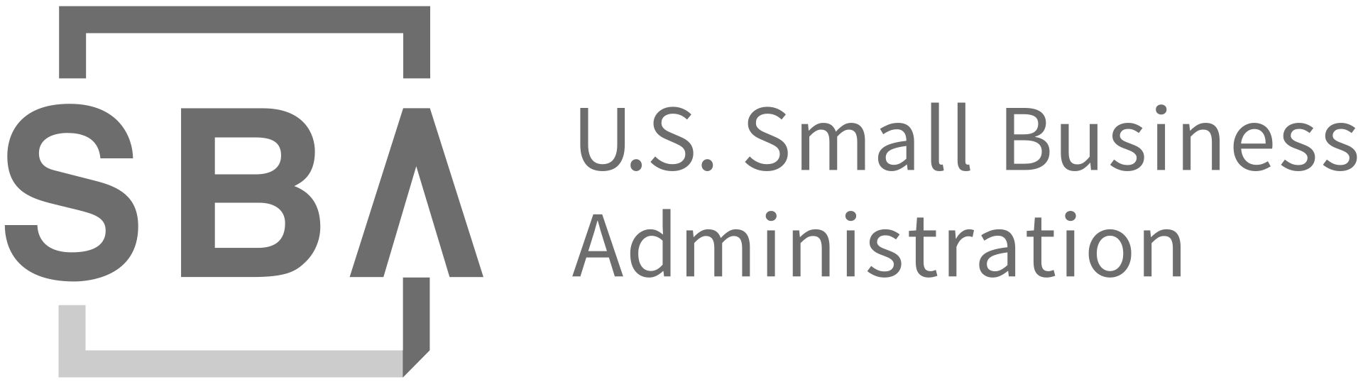 SBA logo with the text "U.S. Small Business Administration" to the right