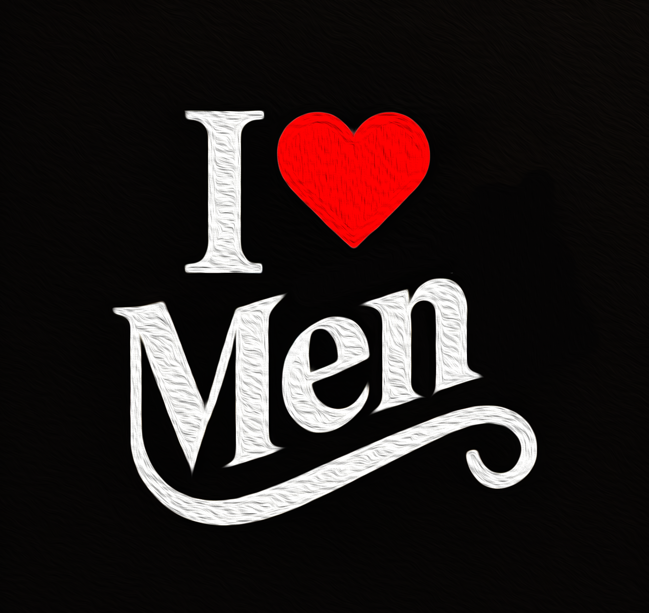 I heart men.