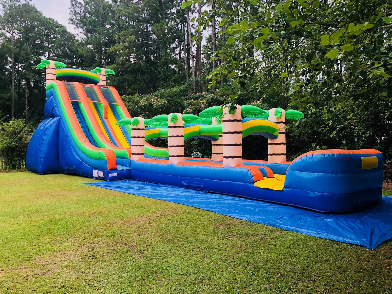 Wet Inflatables — Dew's Sugar Shack Party Rentals