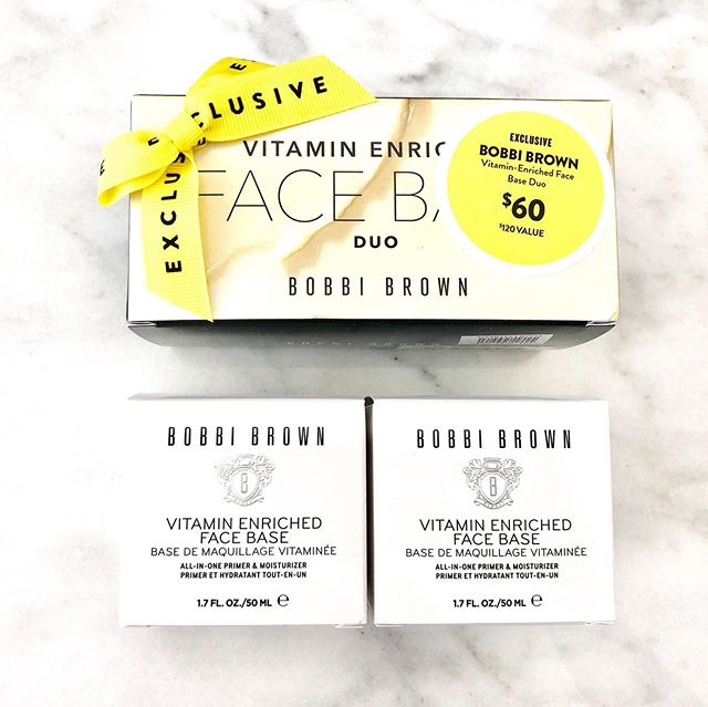 BOBBI BROWN VITAMIN ENRICHED FACE BASE REVIEW 🌟

So as many of you know Nordstrom&rsquo;s Anniversary Sale, and I happened to come across a great deal during NSale&rsquo;s early access for two Bobbi Brown Vitamin Face Bases for the price of one. Now