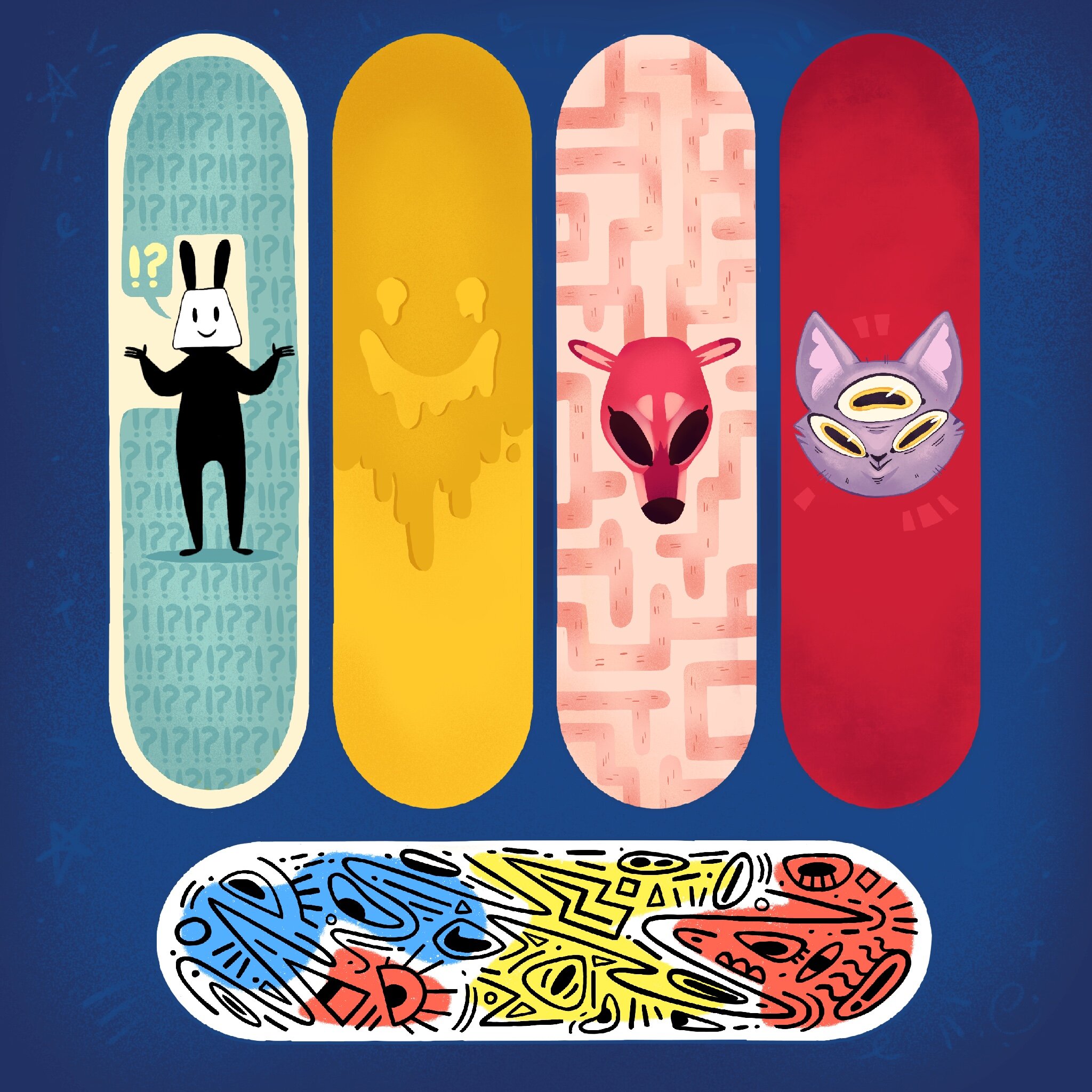 Skate City Skateboard Designs
