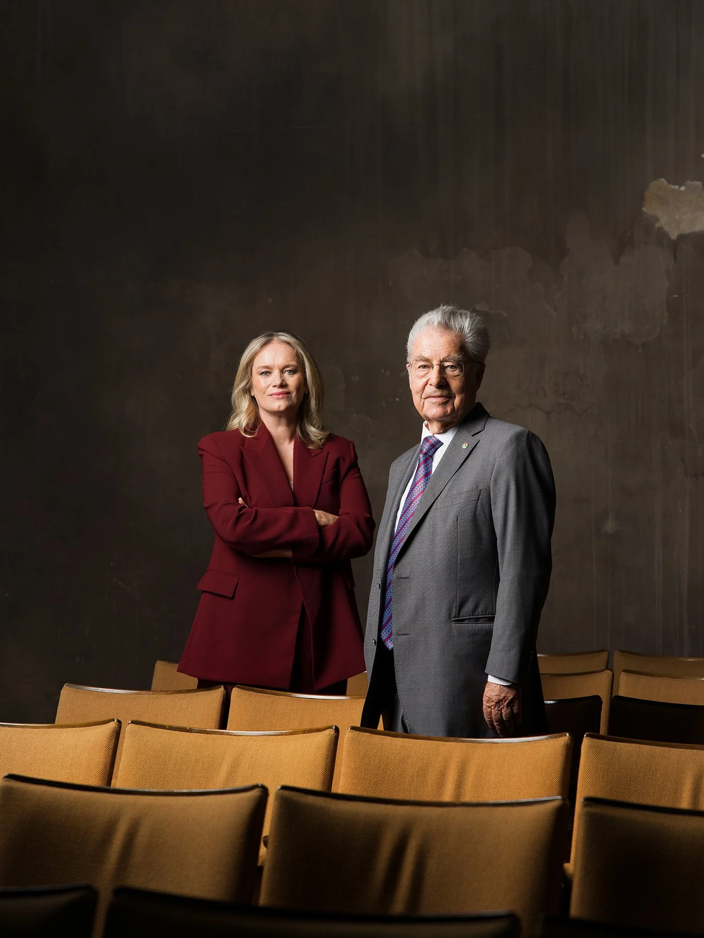  ‍  ‍                      Corinna Milborn &amp; Heinz Fischer 