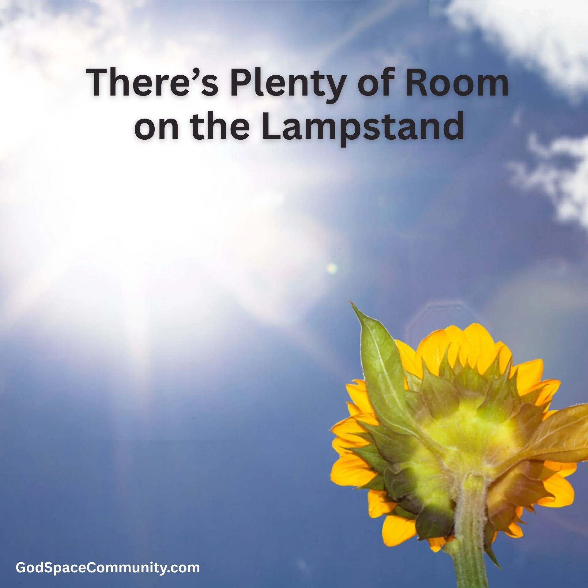 There's Plenty of Room on the Lampstand -- Summer Sabbath Series