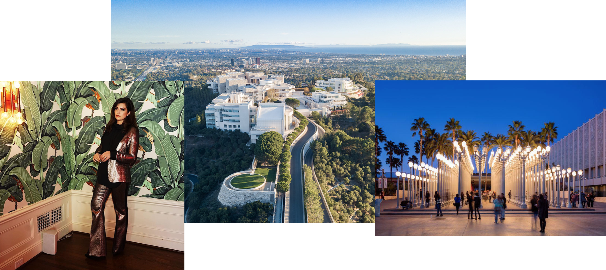 Photos L-R: @daisyodell // Getty Museum // LACMA