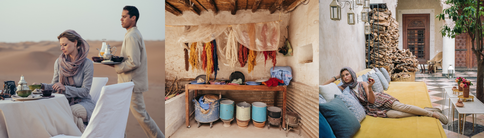 Photos: Aly Michalka (in Morocco)