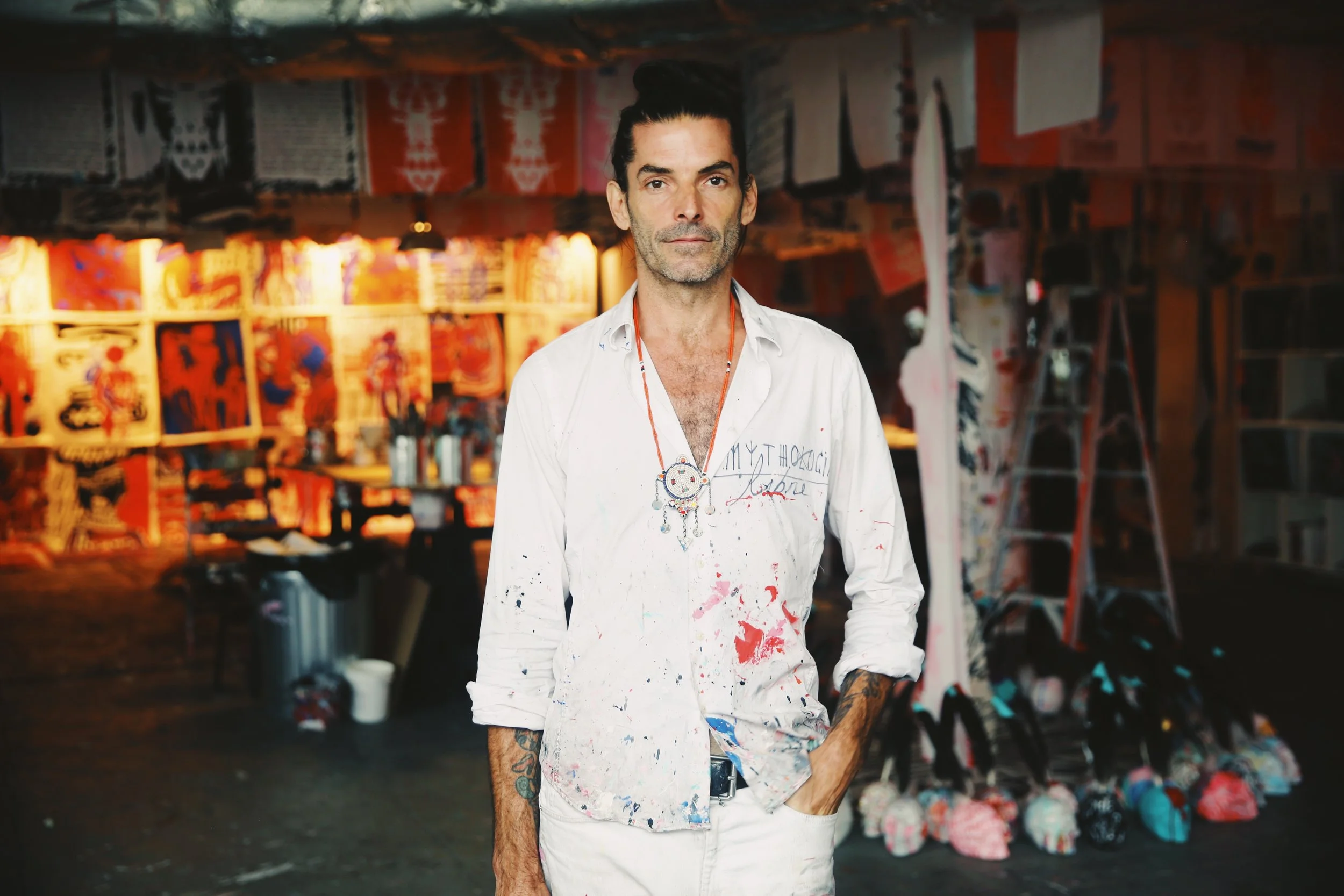 Modernity Meets Mythology in Carlito Dalceggio's Studio